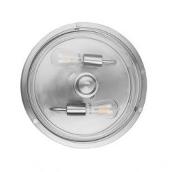 Wholesale 💯 Patriot Lighting® Joska Brushed Nickel 2-Light Semi-Flush Mount Ceiling Light 🌟 -Patriot Lighting Sales 20710 E