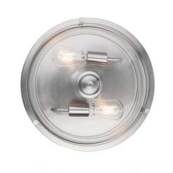 Wholesale 💯 Patriot Lighting® Joska Brushed Nickel 2-Light Semi-Flush Mount Ceiling Light 🌟 -Patriot Lighting Sales 20710 F