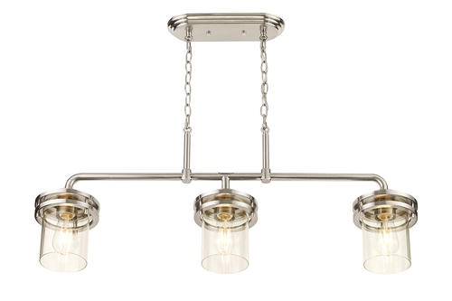 Top 10 😀 Patriot Lighting® Joska Brushed Nickel 3 Light Island Light ⭐ 7 Top 10 😀 Patriot Lighting® Joska Brushed Nickel 3 Light Island Light ⭐ - Image 5