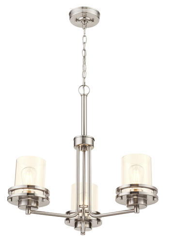 Best deal ⌛ Patriot Lighting® Joska 3-Light Brushed Nickel Chandelier 🔥 9 Best deal ⌛ Patriot Lighting® Joska 3-Light Brushed Nickel Chandelier 🔥 - Image 7
