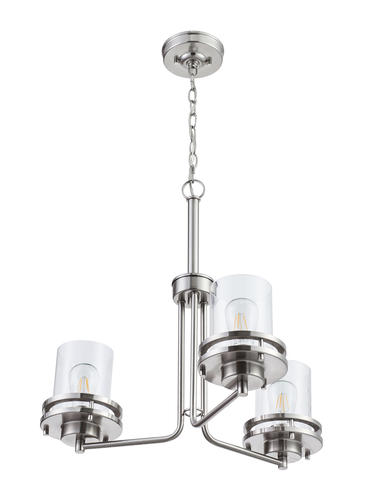 Best deal ⌛ Patriot Lighting® Joska 3-Light Brushed Nickel Chandelier 🔥 7 Best deal ⌛ Patriot Lighting® Joska 3-Light Brushed Nickel Chandelier 🔥 - Image 5