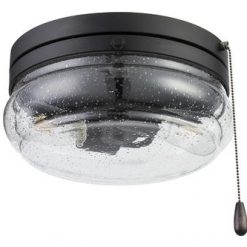 Budget ✨ Patriot Lighting® Talia Matte Black 2-Light Flush Mount Ceiling Light ⭐ -Patriot Lighting Sales 20716 A
