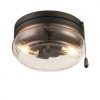 Budget ✨ Patriot Lighting® Talia Matte Black 2-Light Flush Mount Ceiling Light ⭐ -Patriot Lighting Sales 20716 C