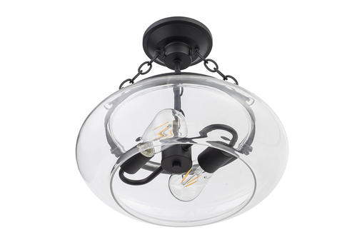 Deals 🎁 Patriot Lighting® Harlee Matte Black 2-Light Semi-Flush Mount Ceiling Light 👏 5 Deals 🎁 Patriot Lighting® Harlee Matte Black 2-Light Semi-Flush Mount Ceiling Light 👏 - Image 3