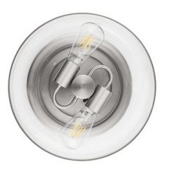 Budget ✨ Patriot Lighting® Belen Brushed Nickel 2-Light Flush Mount Ceiling Light 👍 14 Budget ✨ Patriot Lighting® Belen Brushed Nickel 2-Light Flush Mount Ceiling Light 👍 -Patriot Lighting Sales 20720 E