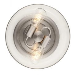 Budget ✨ Patriot Lighting® Belen Brushed Nickel 2-Light Flush Mount Ceiling Light 👍 15 Budget ✨ Patriot Lighting® Belen Brushed Nickel 2-Light Flush Mount Ceiling Light 👍 -Patriot Lighting Sales 20720 F