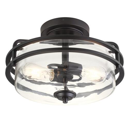 New 🥰 Patriot Lighting® Joska Matte Black 2-Light Semi-Flush Mount Ceiling Light 🧨 9 New 🥰 Patriot Lighting® Joska Matte Black 2-Light Semi-Flush Mount Ceiling Light 🧨 - Image 7