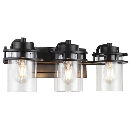 Best reviews of 👍 Patriot Lighting® Joska Matte Black 3-Light Vanity Light ✨ 8 Best reviews of 👍 Patriot Lighting® Joska Matte Black 3-Light Vanity Light ✨ - Image 6