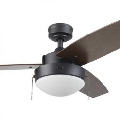 Best Sale 🔔 Patriot Lighting® Joselynn 42" Bronze Indoor LED Ceiling Fan 🛒 -Patriot Lighting Sales 20763 3550092 Closeup SideA