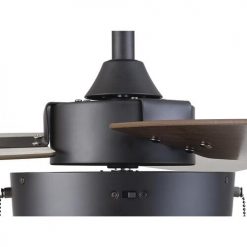 Best Sale 🔔 Patriot Lighting® Joselynn 42" Bronze Indoor LED Ceiling Fan 🛒 -Patriot Lighting Sales 20763 3550092 Housing Closeup