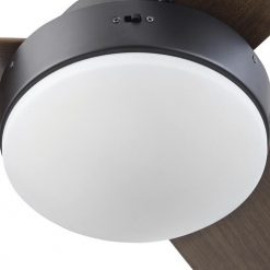 Best Sale 🔔 Patriot Lighting® Joselynn 42" Bronze Indoor LED Ceiling Fan 🛒 -Patriot Lighting Sales 20763 3550092 Lightkit Closeup