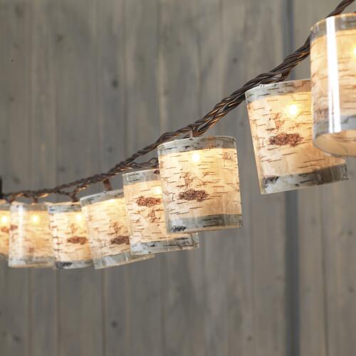 Wholesale 🤩 Patriot Lighting® 8' 10-Light Birch Bark String Light ⌛ 4 Wholesale 🤩 Patriot Lighting® 8' 10-Light Birch Bark String Light ⌛ - Image 2