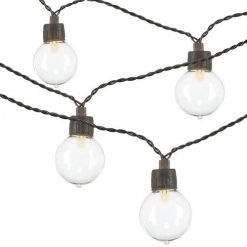 New 👍 Patriot Lighting® 39' 8" 40-Light Clear Globe LED String Light 👏