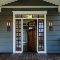 Wholesale 😉 Patriot Lighting® Muller Bronze Outdoor Wall Light 👏 -Patriot Lighting Sales 28054 016L1