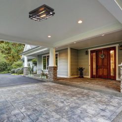 Top 10 😉 Patriot Lighting® Muller Bronze 2-Light Outdoor Flush Mount Ceiling Light ✔️ -Patriot Lighting Sales 28055 013 L1