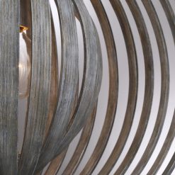 Best Pirce 💯 Patriot Lighting® Abruzzo Weathered Greywood 1-Light Pendant 🔔 -Patriot Lighting Sales 31872 017S