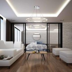 Promo ❤️ Patriot Lighting® Fanton Chrome Integrated LED Pendant 🎁 -Patriot Lighting Sales 34105 016L1