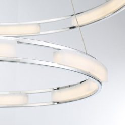 Promo ❤️ Patriot Lighting® Fanton Chrome Integrated LED Pendant 🎁 -Patriot Lighting Sales 34105 016S