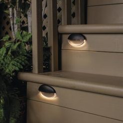 Wholesale ⭐ Patriot Lighting® Black Palo Low Voltage LED Deck Landscape Light 🔥 -Patriot Lighting Sales 343 4156 SC