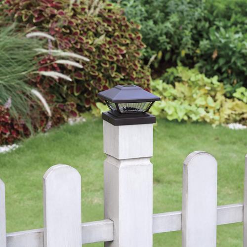 Coupon 🔔 Patriot Lighting® Solar LED Lucy Bronze Post Cap Landscape Light 2-Pack 😍 6 Coupon 🔔 Patriot Lighting® Solar LED Lucy Bronze Post Cap Landscape Light 2-Pack 😍 - Image 4