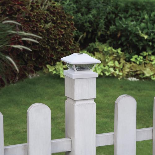 Best Sale 🎁 Patriot Lighting® Solar LED Lucy White Post Cap Landscape Light 2-Pack ❤️ 7 Best Sale 🎁 Patriot Lighting® Solar LED Lucy White Post Cap Landscape Light 2-Pack ❤️ - Image 5