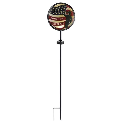 New 👏 Patriot Lighting® Solar LED Eagle/Home Of The Brave Landscape Light - Assorted 🌟 5 New 👏 Patriot Lighting® Solar LED Eagle/Home Of The Brave Landscape Light - Assorted 🌟 - Image 3