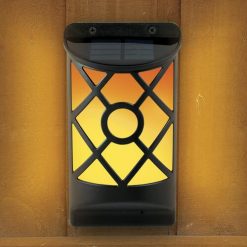 Outlet 🌟 Patriot Lighting® Solar LED Flicker Flame Deck Light - 2 Pack 😍 -Patriot Lighting Sales 343 9116 SC