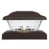Cheap 🧨 Patriot Lighting® Solar LED Melody Bronze Post Cap Landscape Light 4-Pack 👏 1 Cheap 🧨 Patriot Lighting® Solar LED Melody Bronze Post Cap Landscape Light 4-Pack 👏 -Patriot Lighting Sales 343 9133 on
