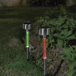 Hot Sale 🎉 Patriot Lighting® Solar Integrated LED Foley Stainless Steel Landscape Light 💯 -Patriot Lighting Sales 3430547 1scene