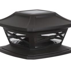 Best Sale 🧨 Patriot Lighting® Solar Integrated LED Crosby Bronze Post Cap Landscape Light ❤️ -Patriot Lighting Sales 3431438 Fusion24995