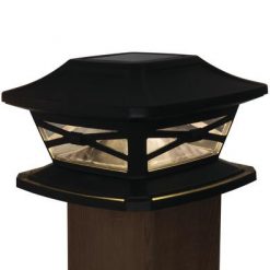 Best Sale 🧨 Patriot Lighting® Solar Integrated LED Crosby Bronze Post Cap Landscape Light ❤️ -Patriot Lighting Sales 3431438 Fusion24995 litonpost