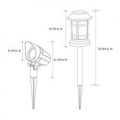 Brand new ❤️ Patriot Lighting® Loretto Low Voltage LED Landscape Light Set - 8 Pack 😉 -Patriot Lighting Sales 3434151 Alt11