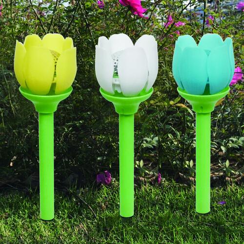 Best deal ⭐ Patriot Lighting® Solar Integrated LED Flower Landscape Light - Assorted 🎉 6 Best deal ⭐ Patriot Lighting® Solar Integrated LED Flower Landscape Light - Assorted 🎉 - Image 4