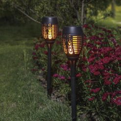 Cheap 🔔 Patriot Lighting® Solar Integrated LED Flicker Flame Landscape Light - Assorted 😀 -Patriot Lighting Sales 3434465 3scene