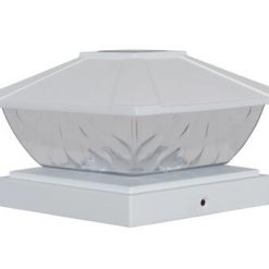 Promo ✔️ Patriot Lighting® Solar Integrated LED Lakota White Post Cap Landscape Light - 2-Pack 🌟