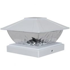 Promo ✔️ Patriot Lighting® Solar Integrated LED Lakota White Post Cap Landscape Light - 2-Pack 🌟 -Patriot Lighting Sales 3434506 Fusion26263