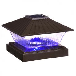 Hot Sale ✔️ Patriot Lighting® Solar Integrated LED Rhame Bronze Post Cap Landscape Light - 2 Pack 🌟 -Patriot Lighting Sales 3436131 BLUE