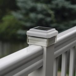 Promo 🔔 Patriot Lighting® Solar Integrated LED Harlan White Landscape Rail Light - 4 Pack 🎁 -Patriot Lighting Sales 3436172 P SC