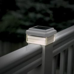 Promo 🔔 Patriot Lighting® Solar Integrated LED Harlan White Landscape Rail Light - 4 Pack 🎁 -Patriot Lighting Sales 3436172 P SC LIT
