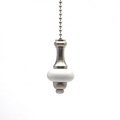 Brand new 🎁 Patriot Lighting® Brushed Chrome With White Pull Chain ✨