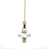 New 🔥 Patriot Lighting® Brass With Clear Pull Chain 🎁 -Patriot Lighting Sales 345 8772 turnofthecentury pullchainsdownrods