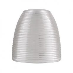 Best Pirce 🌟 Patriot Lighting® Clear Ribbed Replacement Glass With 2-1/4" Fitter 💯