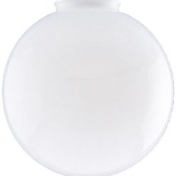 Hot Sale 😀 Patriot Lighting® White Globe Replacement Polycarbonate With 3-1/4" Fitter 🌟