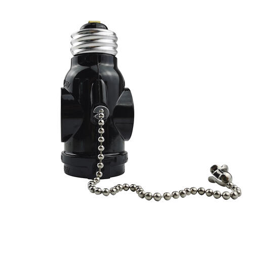 Cheap 😀 Patriot Lighting® Socket To 2 Outlet Adapter With Pull Chain 🌟 4 Cheap 😀 Patriot Lighting® Socket To 2 Outlet Adapter With Pull Chain 🌟 - Image 2