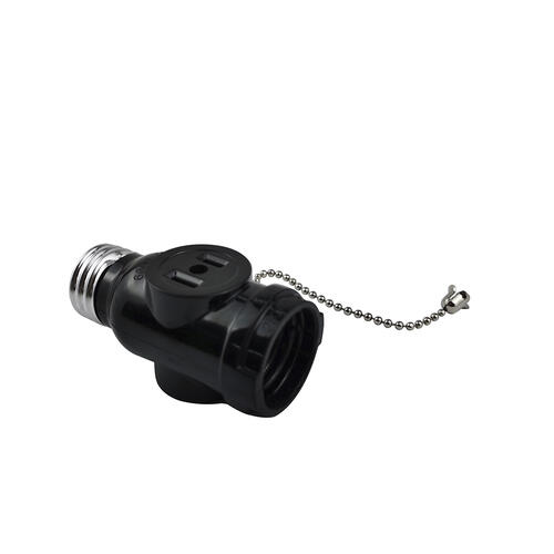 Cheap 😀 Patriot Lighting® Socket To 2 Outlet Adapter With Pull Chain 🌟 3 Cheap 😀 Patriot Lighting® Socket To 2 Outlet Adapter With Pull Chain 🌟