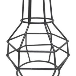 Brand new 😍 Patriot Lighting® Black Geometric Cage Replacement Metal Shade With 2-1/4" Fitter 😀