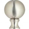 Top 10 💯 Patriot Lighting Round Lamp Finial 1-3/4" Brushed Nickel ❤️ 2 Top 10 💯 Patriot Lighting Round Lamp Finial 1-3/4" Brushed Nickel ❤️ -Patriot Lighting Sales 3457619