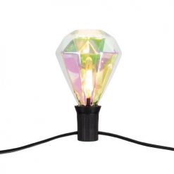 Best Pirce 🥰 Patriot Lighting® 12' 12-Light Diamond String Light 🔔 -Patriot Lighting Sales 346 0647 CloseUp