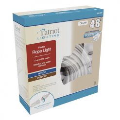 Best Pirce 🛒 Patriot Lighting® 48' Plug-in Clear Incandescent Rope Light 🔔 10 Best Pirce 🛒 Patriot Lighting® 48' Plug-in Clear Incandescent Rope Light 🔔 -Patriot Lighting Sales 346 0947 48ftRopeLight Box alt