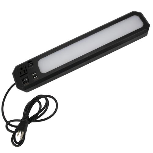 Outlet 🌟 Patriot Lighting® 18" LED Black Under Cabinet Workbench Light 👍 3 Outlet 🌟 Patriot Lighting® 18" LED Black Under Cabinet Workbench Light 👍